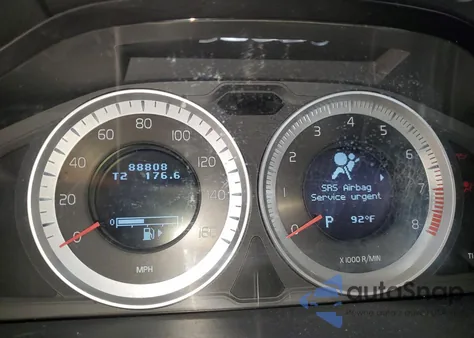 2012 Volvo S60 T5 from USA, damaged, VIN YV1622FS3C2032842